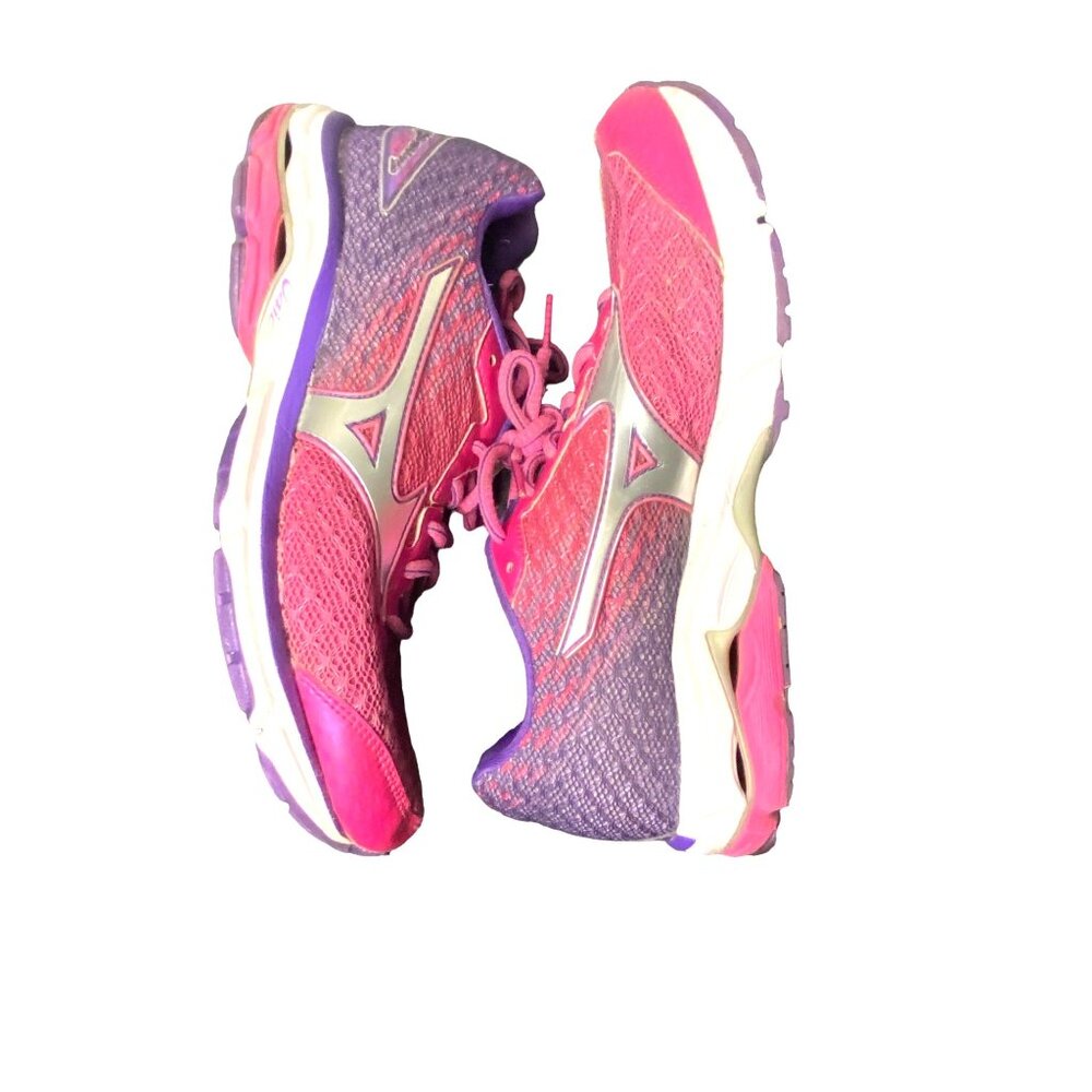 Mizuno Wave Rider 19 Athletic Running Shoes Sneakers Women's Size 8.5 - Picture 7 of 10
